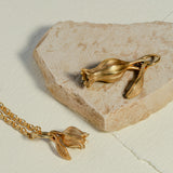 Hedgerow Pendant | Sterling Silver & Gold Vermeil