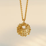 Seablossom Shell Necklace | Sterling Silver & Gold Vermeil