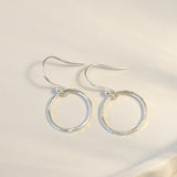 St Ives Hammered Earrings