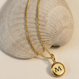 St Ives Letter Refined | Recycled Cornish Silver Necklace