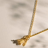 Gold Soweni Bluebell Necklace