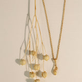 Primrose Bud Hedgerow Necklace