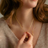 Gold Soweni Bluebell Necklace