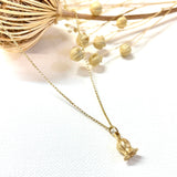 Hedgerow Bijou Blooming Sea Campion In sterling Vermeil Gold