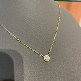 9ct Gold Porthminster Diamond Necklace