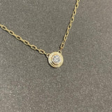 9ct Gold Porthminster Diamond Necklace