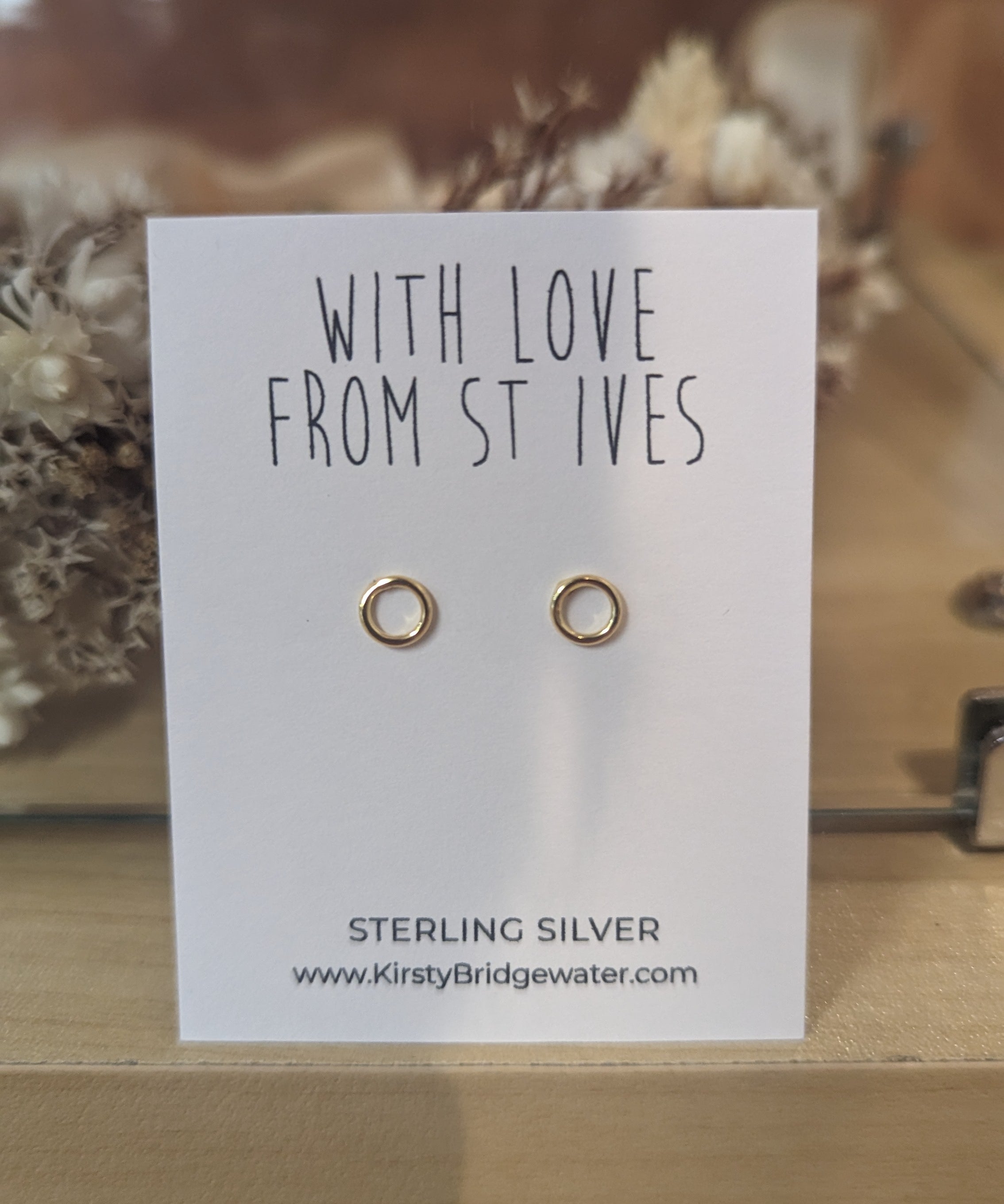 Small Circle Studs