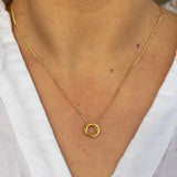 Coastal Ring Necklace