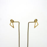 Triangle Studs in Gold